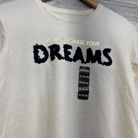 NEW LS Shirt Always Chase Your Dreams 14-16