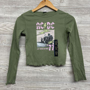 NEW Lettuce Trim Shrit AC/DC 10-12