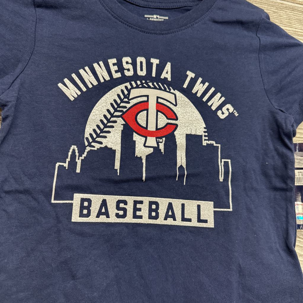 NEW Shirt Minnesota Twins Glitter 6-6x