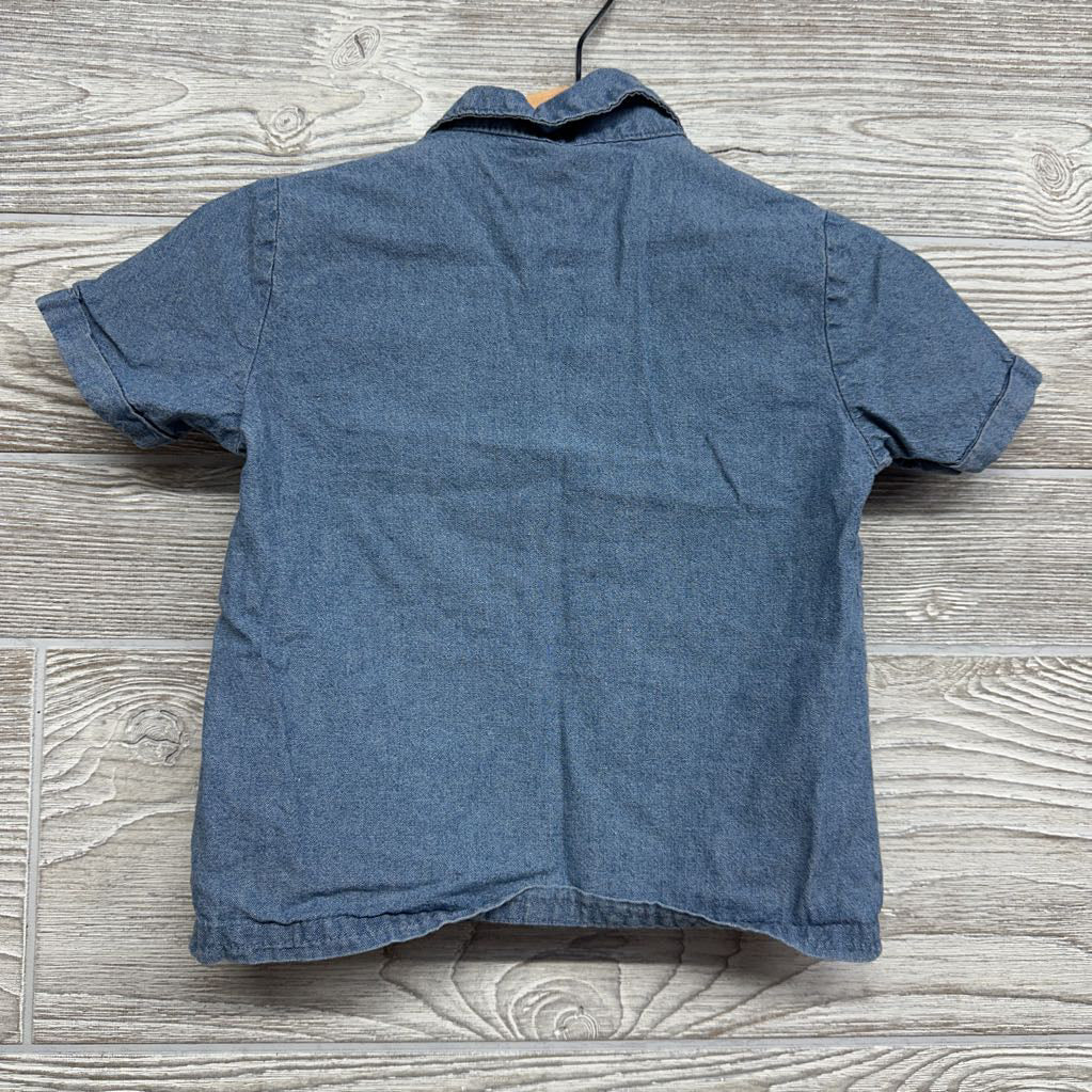 Chambray Button Up Shirt 12M