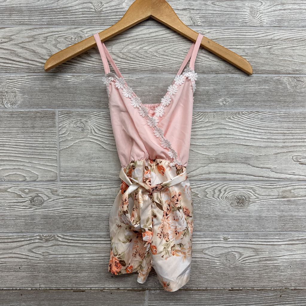 Romper Flowers 2-3y