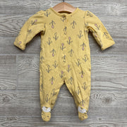 Snap Up Coverall Flowers 0-3M
