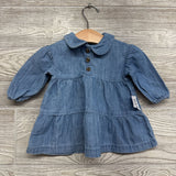 NEW Chambray Dress 0-3M