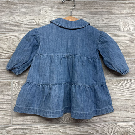 NEW Chambray Dress 0-3M