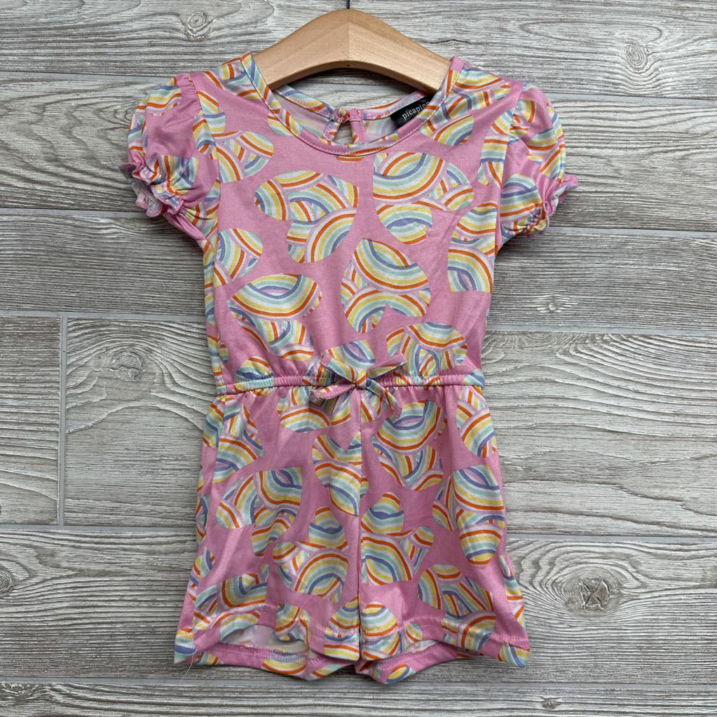Dress Striped Hearts 2t
