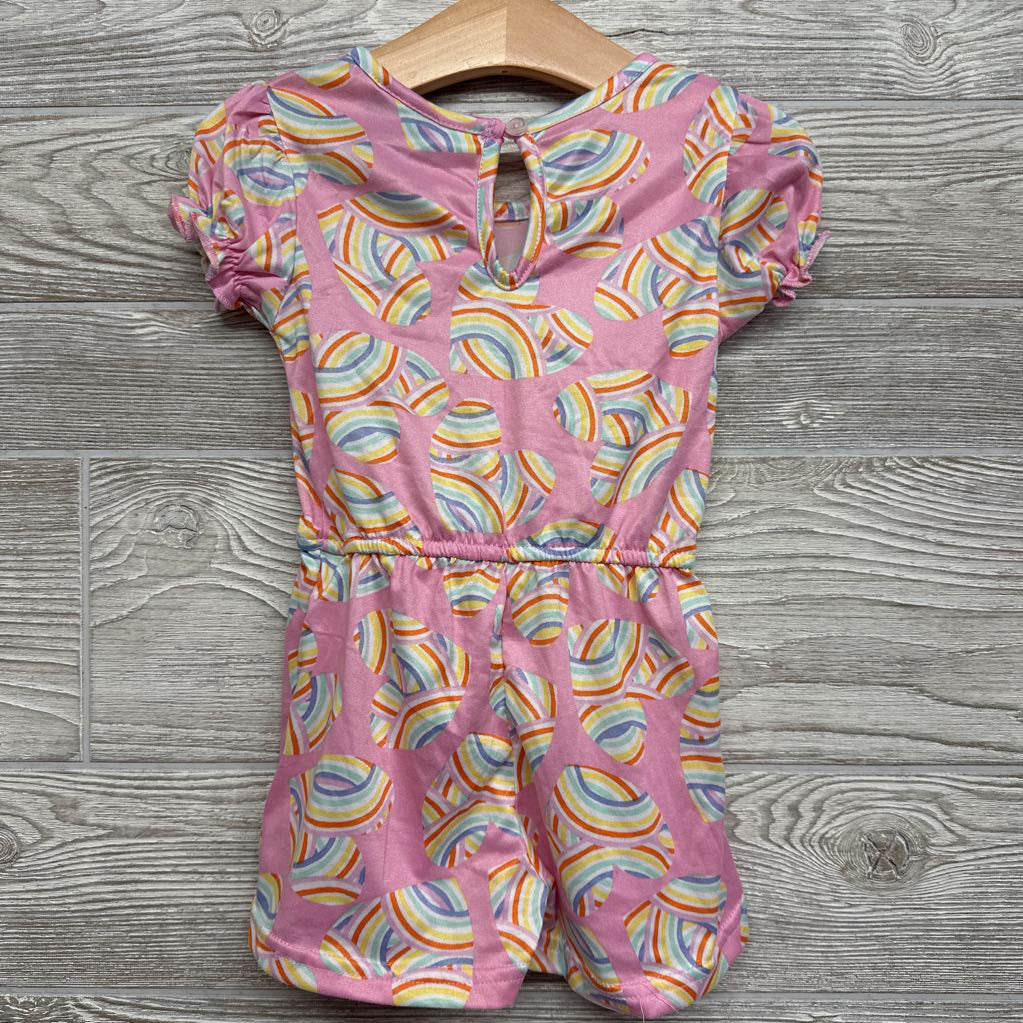 Dress Striped Hearts 2t