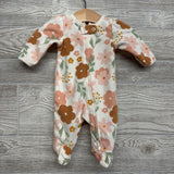 Blanket Sleeper Flowers NB
