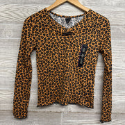 NEW Ribbed LS Shirt Animal Print 14