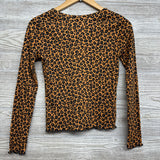 NEW Ribbed LS Shirt Animal Print 14