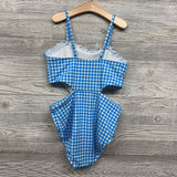 Gingham Swimsuit 10-12 Plus