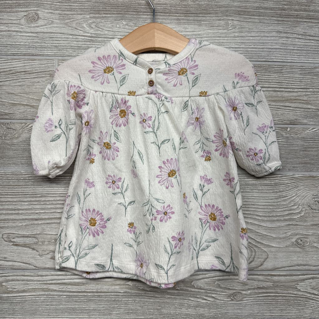 LS Dress Flowers 6M
