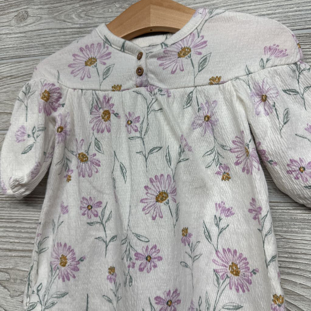 LS Dress Flowers 6M
