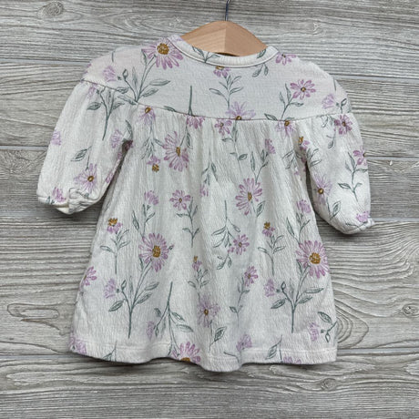 LS Dress Flowers 6M