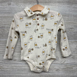 Ribbed Shirt & Suspender Pants Winnie The Pooh 18M