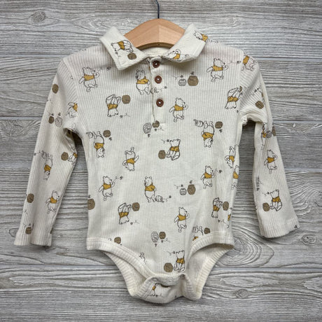 Ribbed Shirt & Suspender Pants Winnie The Pooh 18M