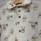 Ribbed Shirt & Suspender Pants Winnie The Pooh 18M