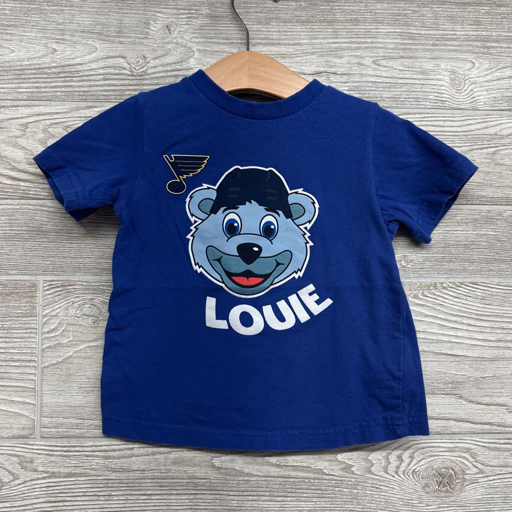St. Louis Blues Louie Shirt 2t