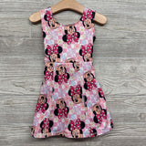 Dress Minnie Mouse & Flowers 2t