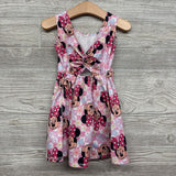 Dress Minnie Mouse & Flowers 2t