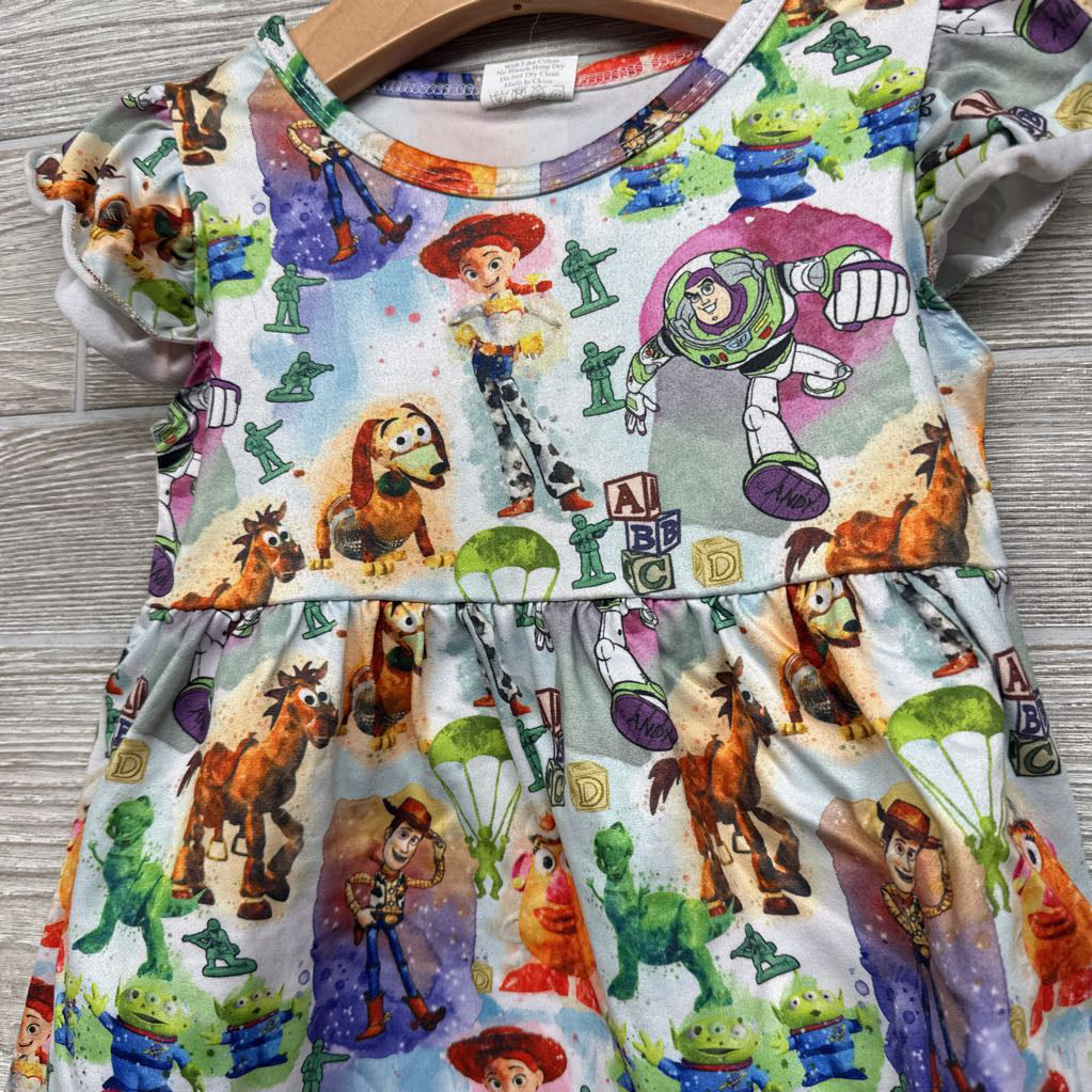 Flutter Sleeve Dress Characters 12-18M