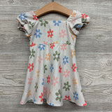 Cap Sleeve Dress Flowers 12-18M