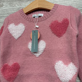 NEW Sweater Hearts 18-24M