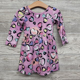LS Dress Hearts 12-18M