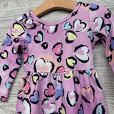 LS Dress Hearts 12-18M