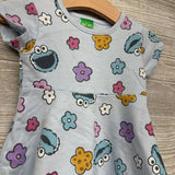 Dress Flowers & Cookie Monster 18M