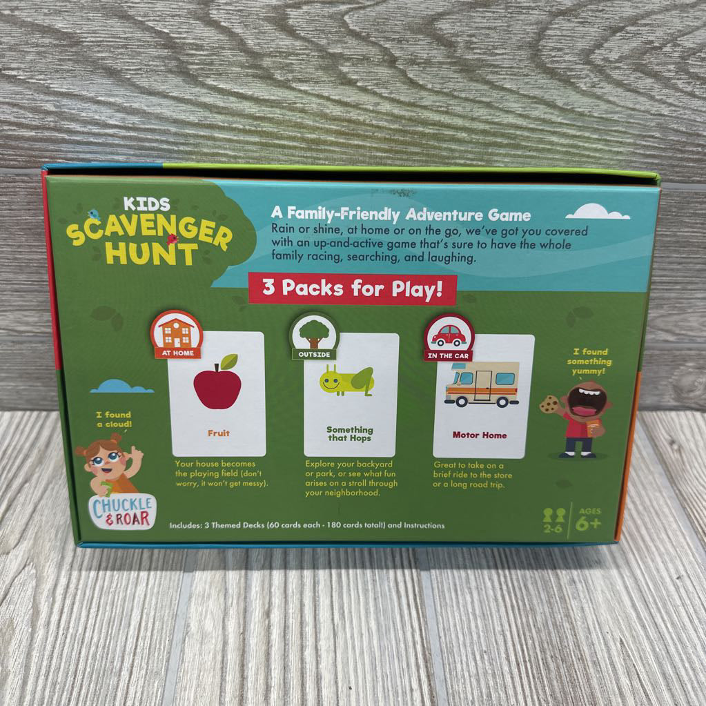 Kids Scavenger Hunt 3 Pk