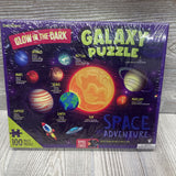 NEW Glow In The Dark Galaxy Puzzle