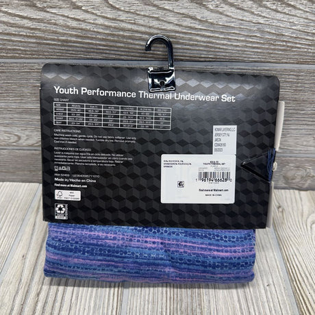 NEW 2 Pc Waffle Knit Thermal Underwear 4-5