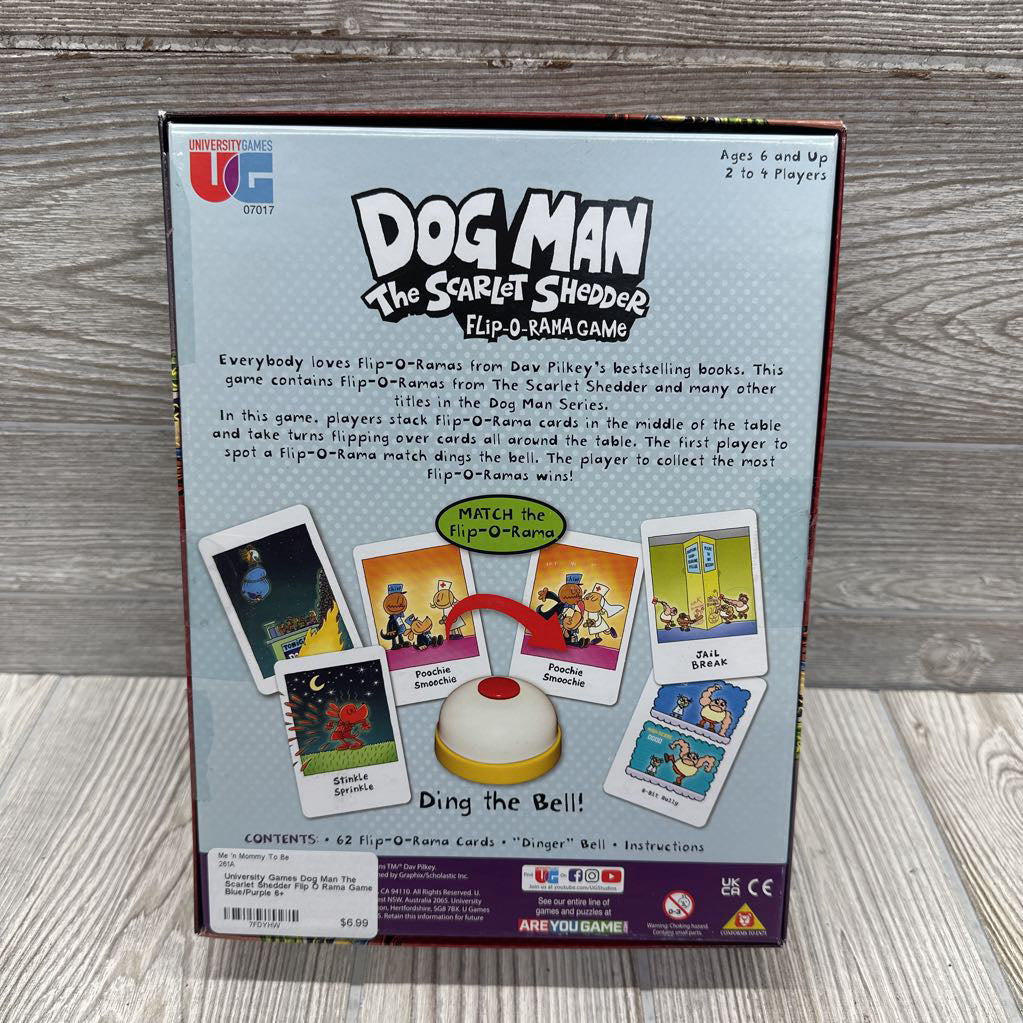 Dog Man The Scarlet Shedder Flip O Rama Game