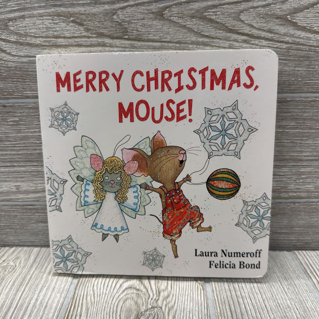 Merry Christmas Mouse Hardcover Book