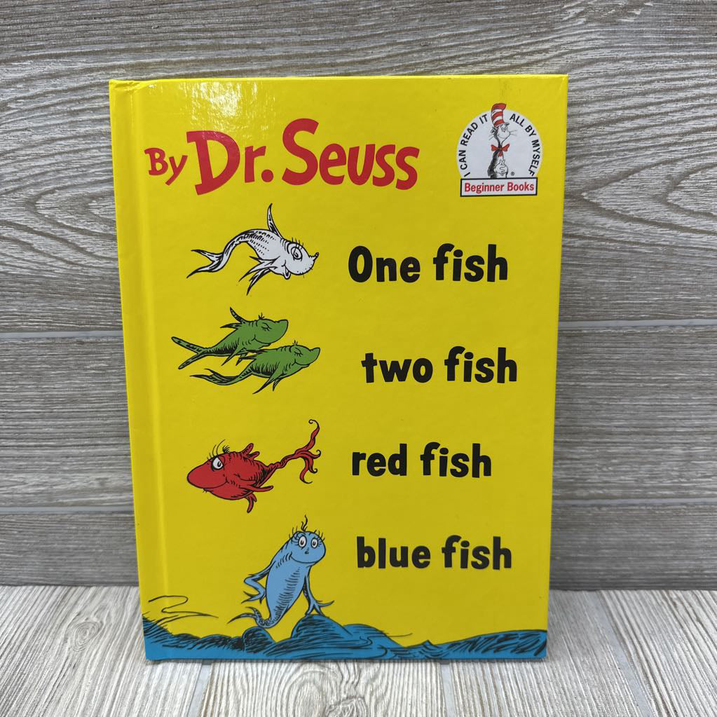 Dr. Seuss One Fish Two Fish Red Fish Blue Fish Hardcover Book