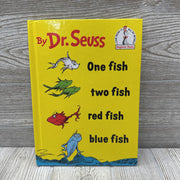 Dr. Seuss One Fish Two Fish Red Fish Blue Fish Hardcover Book