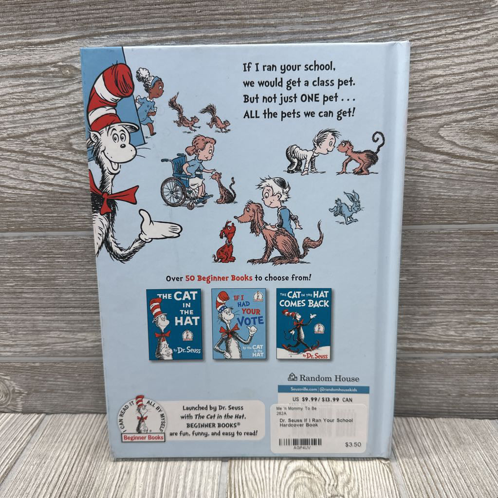 Dr. Seuss If I Ran Your School Hardcover Book