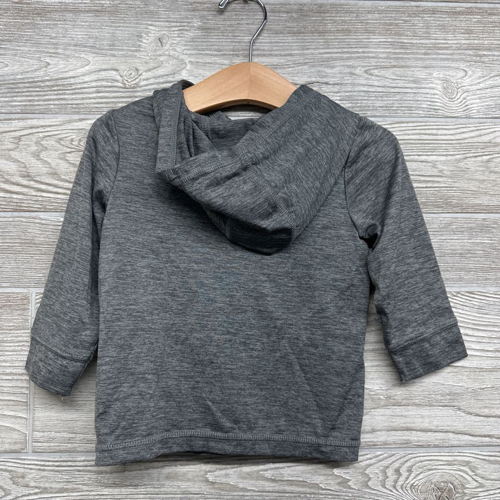 LS Shirt W/ Hood Logo 12M