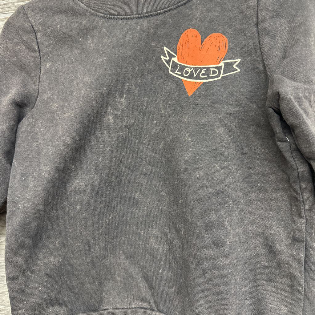 Weathered Shirt Heart Loved 24M