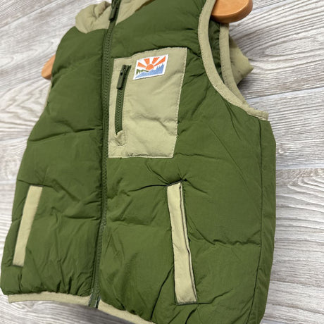 Puffer Vest W/ Hood 2t