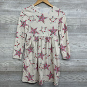 LS Dress Flower Stars 10-12