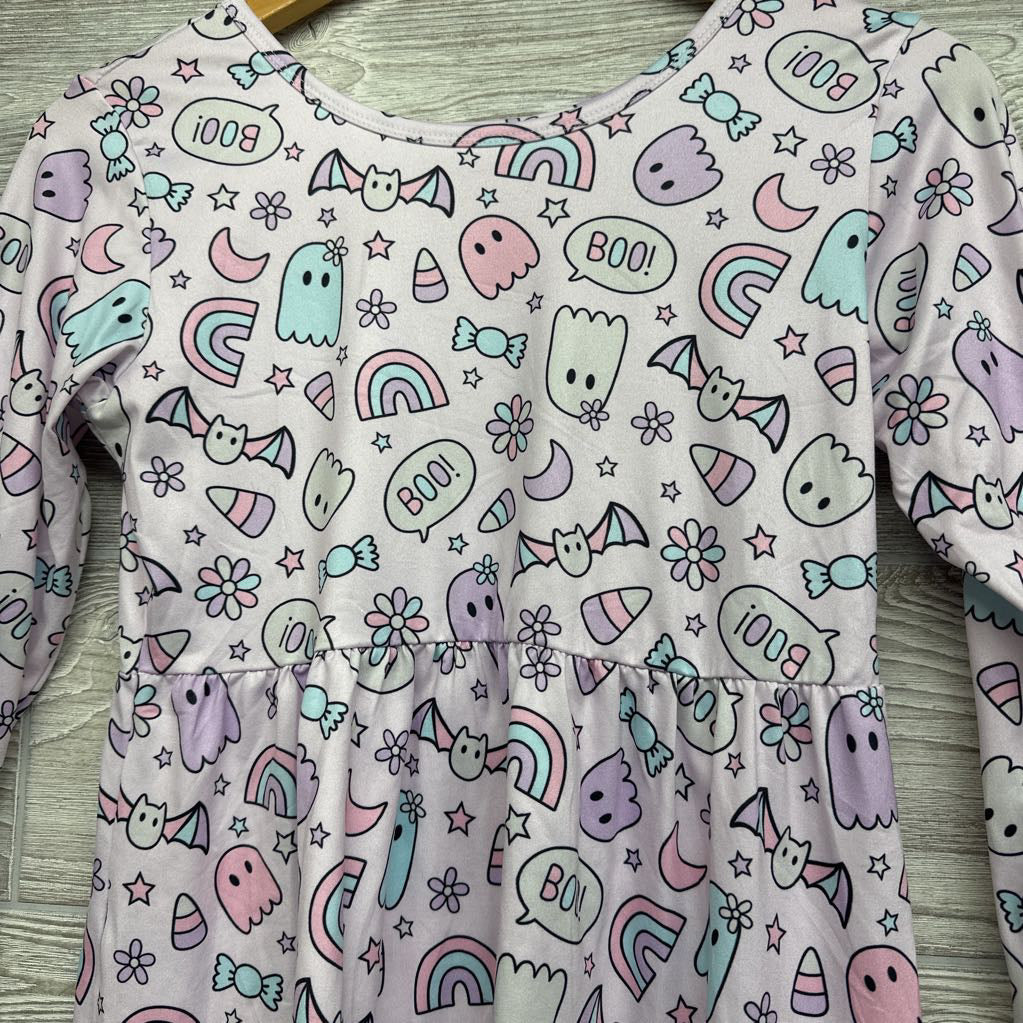 LS Dress Rainbows & Ghosts 10-12