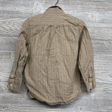 Linen Button Up Shirt Stripes 5