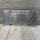 License Plate Born 2 Farm