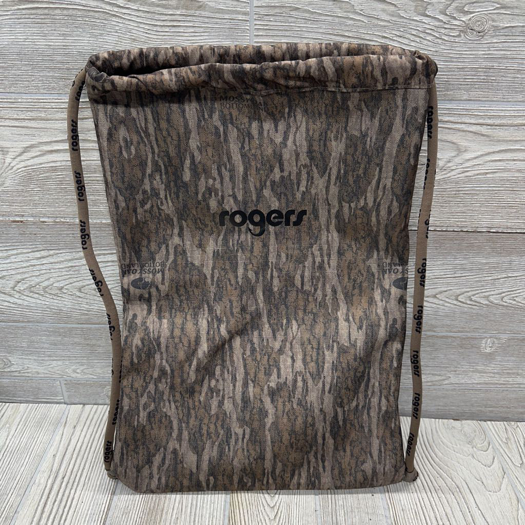 Camo Drawstring Backpack