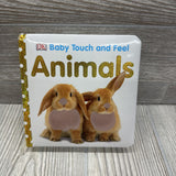 Touch & Feel Animals Board Book