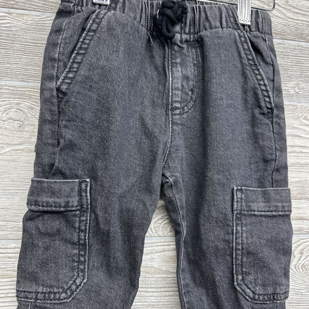 Denim Cargo Joggers 2T
