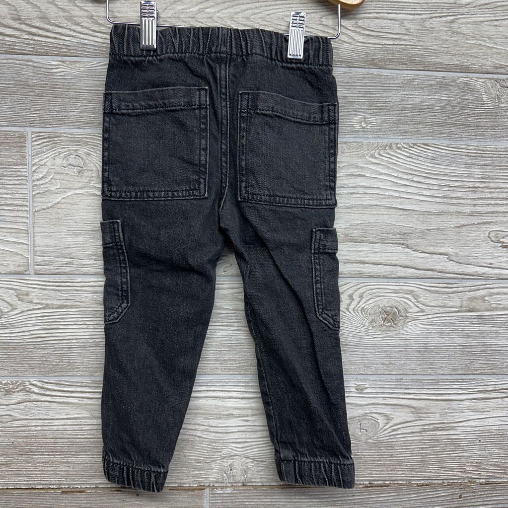 Denim Cargo Joggers 2T
