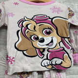 2 Pc LS PJs Skye Snowflakes 3T