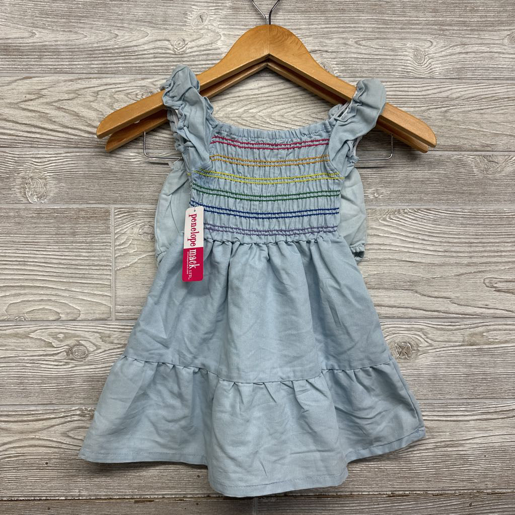 NEW Smocked Puff Sleeve Dress & Bloomers 24M